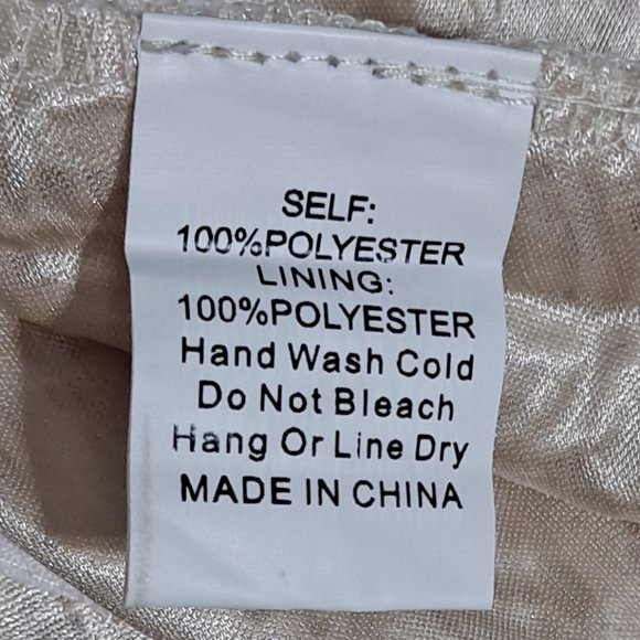 Off White Floral Lace Square Neckline Criss-Cross Open Back Flare Mini Dress – P - Picture 9 of 9